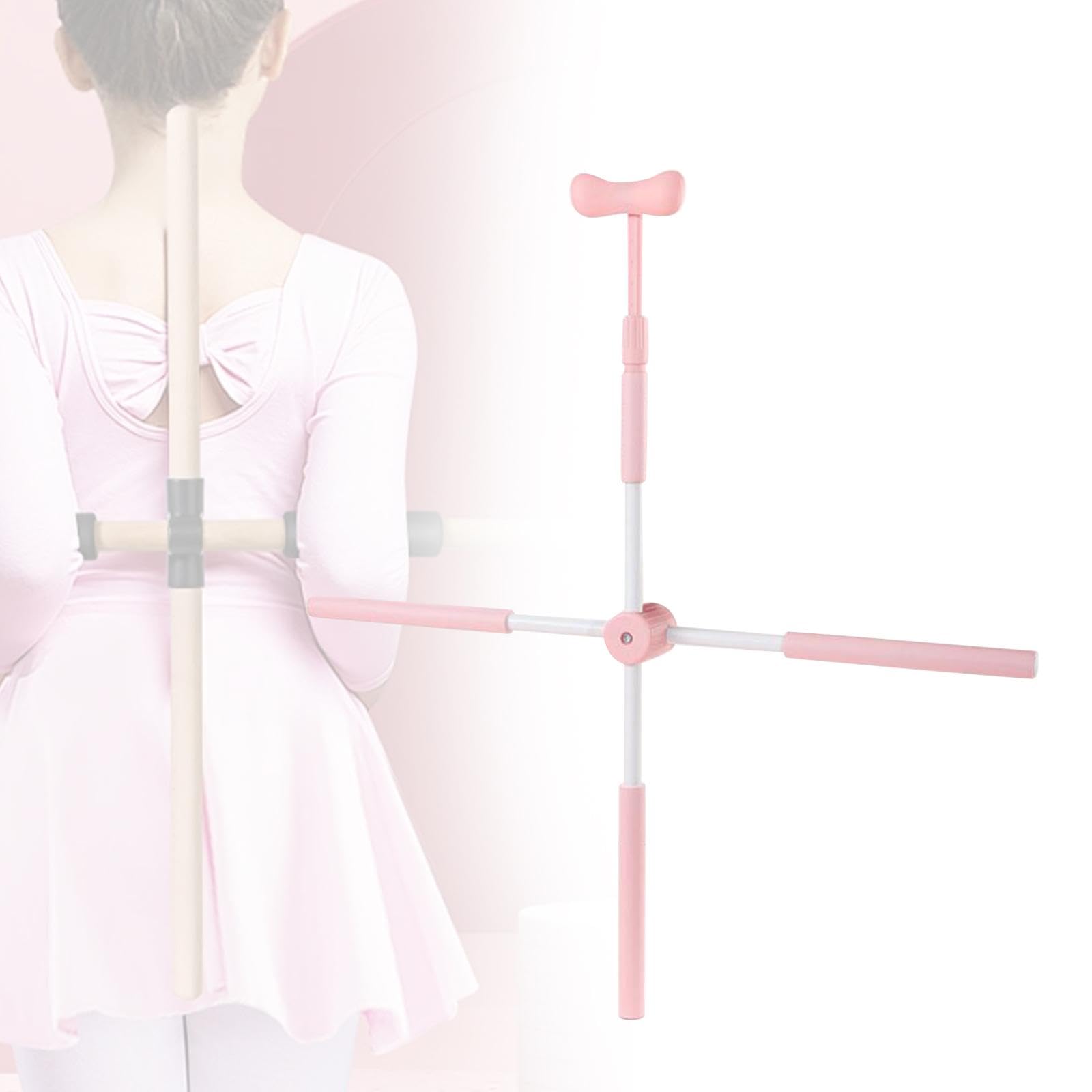 rockible Yoga Stöcke Rücken, Korrektur Stick Rücken, Haltungskorrektur Stöcke, Bodybuilding Yoga Pilates Stick, Rücken Stretching Stick für Frauen offener Rücken Gymnasten Körperformung