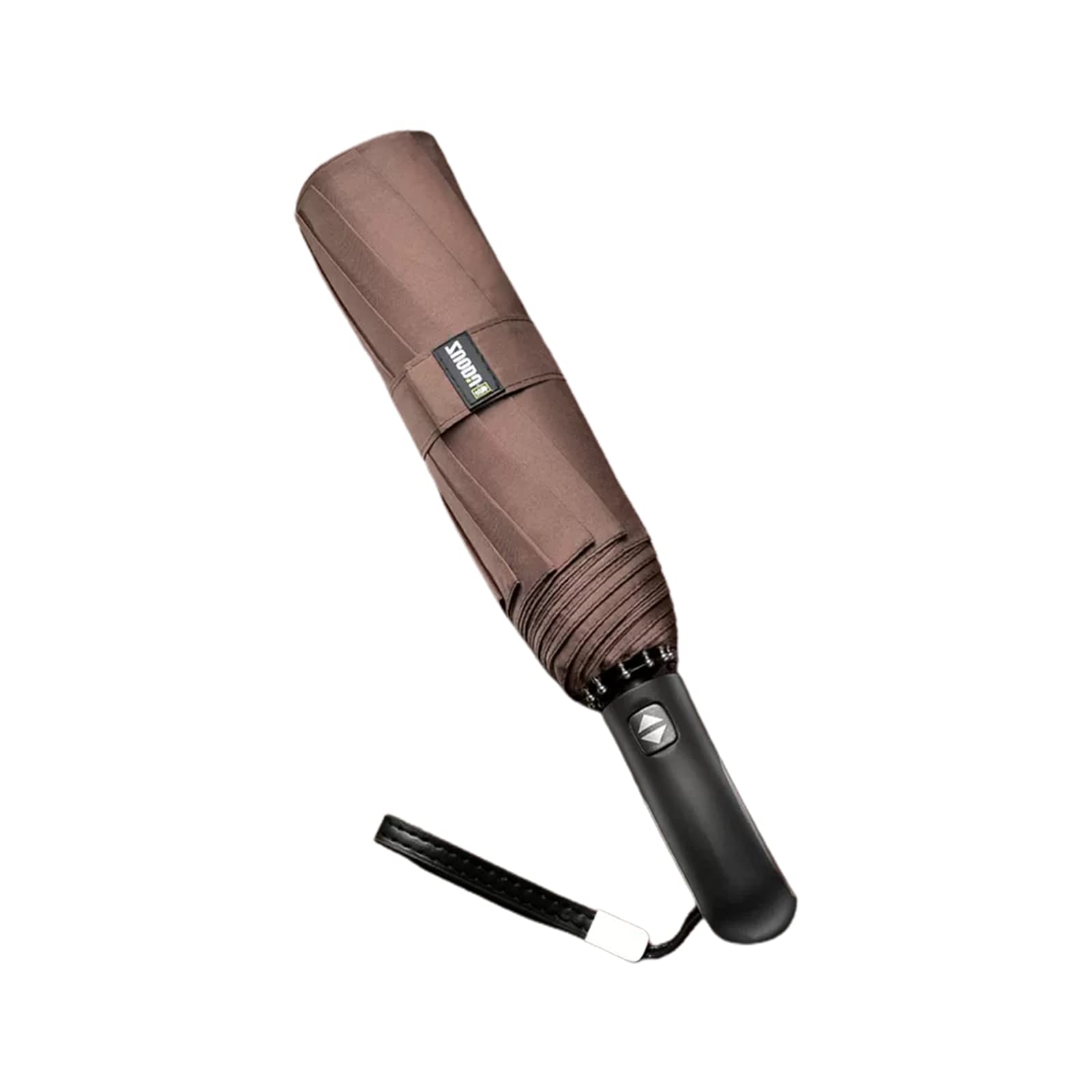Paraguas Paraguas de Viaje a Prueba de Viento, Paraguas Plegable Impermeable de 10 Varillas, un botón para Apertura y Cierre automáticos para Viajes, Escuela, Paraguas de la Vida Diaria