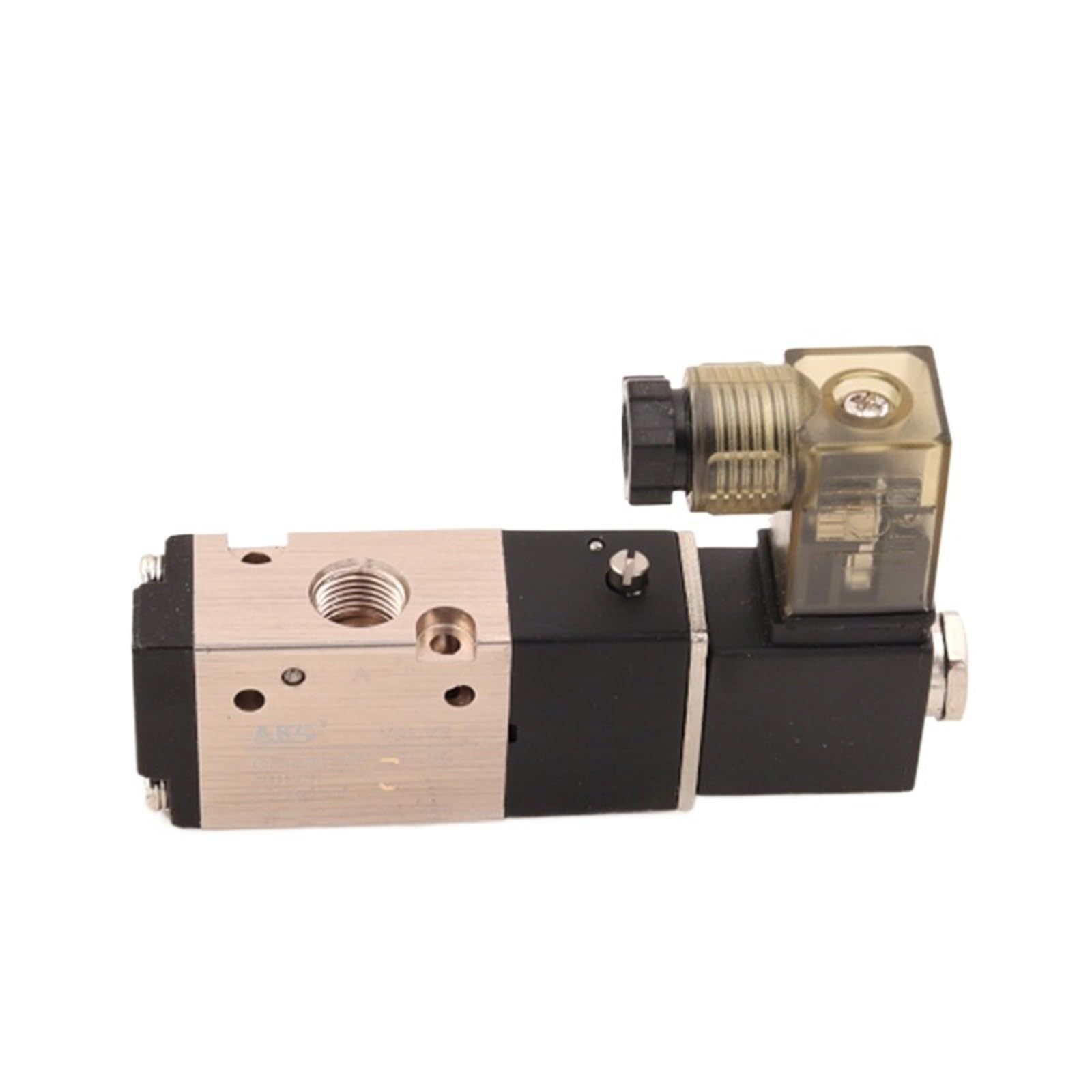 Electroválvula neumática 3V110-06, 3 vías, 2 Posiciones, Control de Gas, válvula magnética de Aire, CC/CA, Bobina, voltios, Accesorios de Manguera(with Line,Motor with Bracket)
