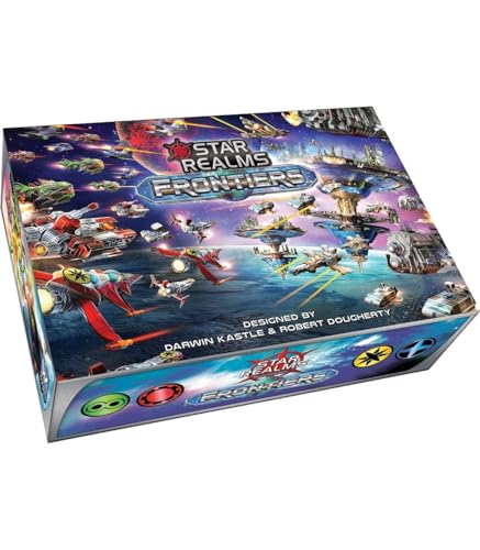 Devir Iberia- Star Realms-Frontiers Juegos de Mesa, Multicolor...