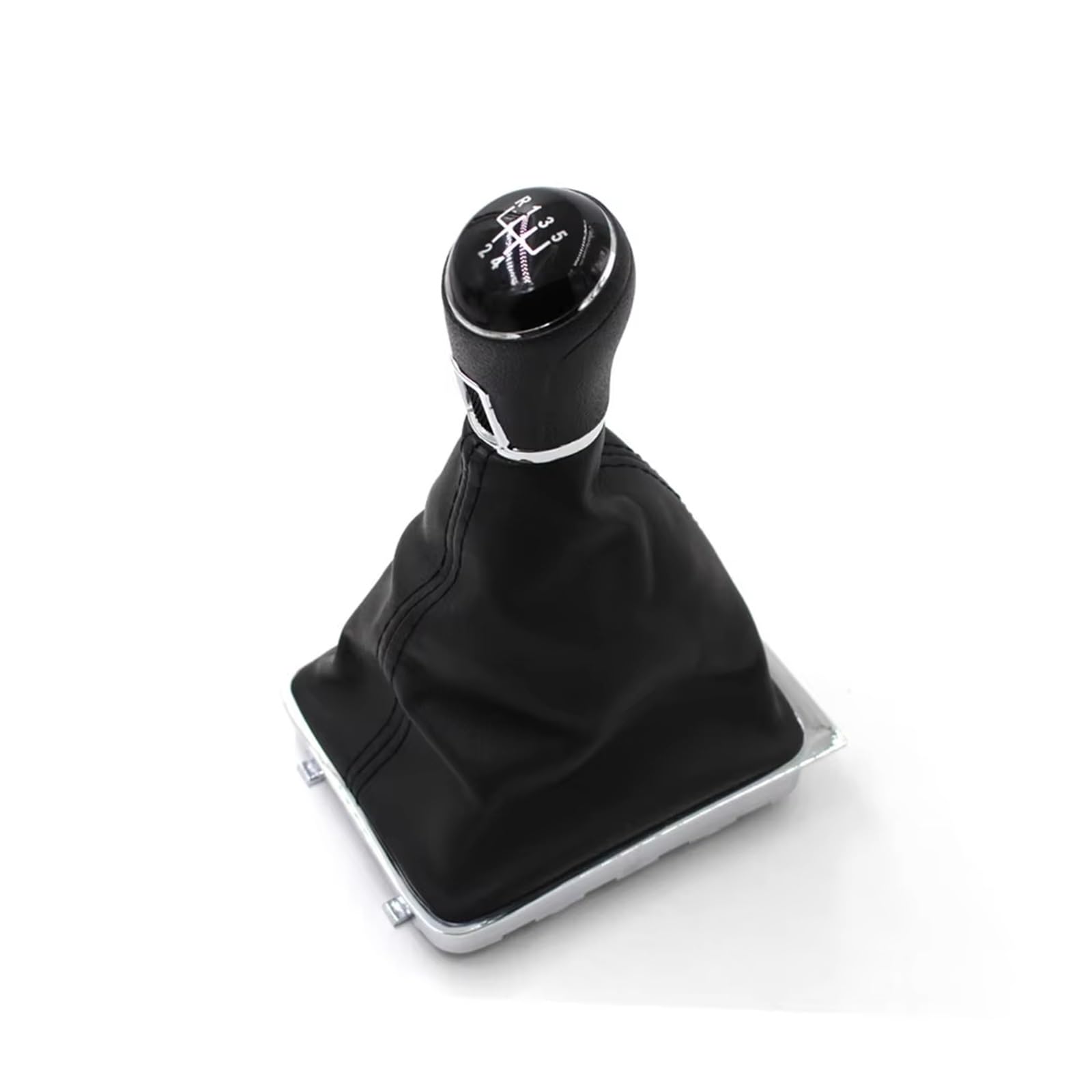 WYLWSHA Shift Gear Knob Cover for VW for Passat for B6 for B7 for CC 2005-2013 Car 5/6 Speed Gear Shift Konb Gaiter Shifter Knob(6 Speed with Boot)