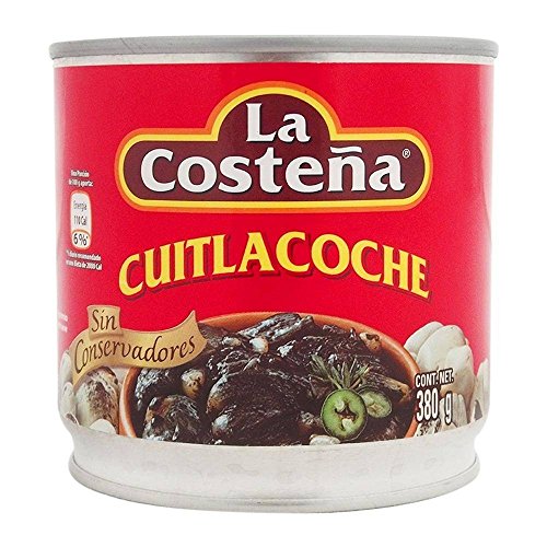 Cuitlacoche La Costeña - Huitlacoche - Mexican Corn Smut - 13.4 ounces (380g)