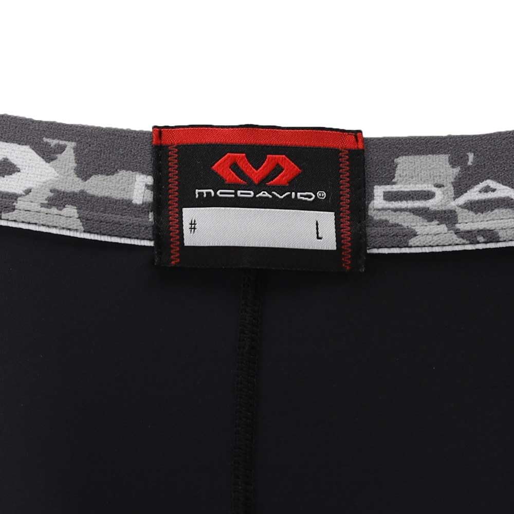 McDavid Pantaloni a Compressione, Lunghezza ¾ con Supporto per Il Ginocchio, Leggings Strato Base, Pallacanestro