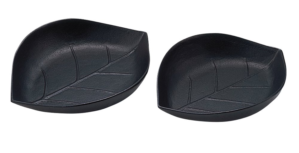 新品 池永鉄工 木の葉皿（小）【9枚セット】鉄製 焼き物用プレート