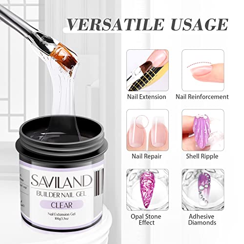 Saviland 3PC Builder Nail Gel Kit - Image 2