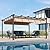 Aoxun 12x14 Outdoor Pergola, Patio Aluminum Pergola with Upgraded Retractable Canopy, Heavy Duty Metal Pergolas and Gazebos with Adjustable Sun Shade Cover for Modern Backyard, Deck, Garden