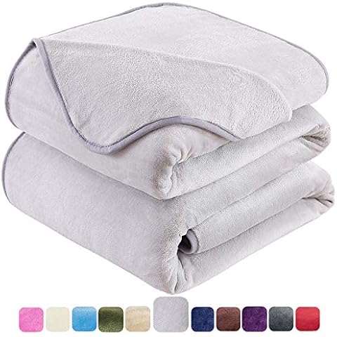 HOZY 350GSM Fleece Blanket for All Seasons Cover