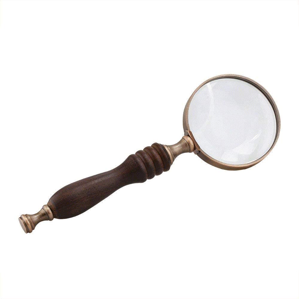 HTTGDGDH Handheld Magnifier Handle Magnifier Reading Loupe For Reading Books, Inspection, Coins, Rocks, Maps, Crossword Puzzles