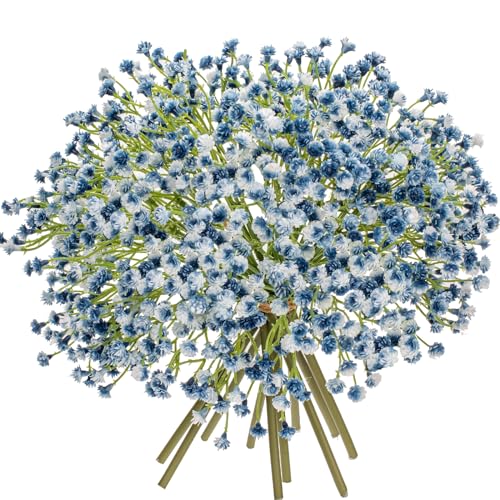 Briful 10 Packs (30pcs) Gypsophila Artificial Flowers Baby's Breath Fake Flowers
