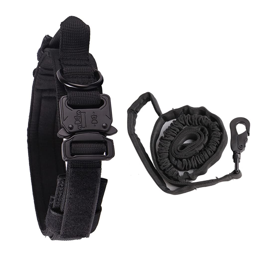Collier pour Animaux de Compagnie Collier de Chien réglable pour Chiens de Taille Moyenne/Grande Poignée épaissie Confortable - Vert # XL