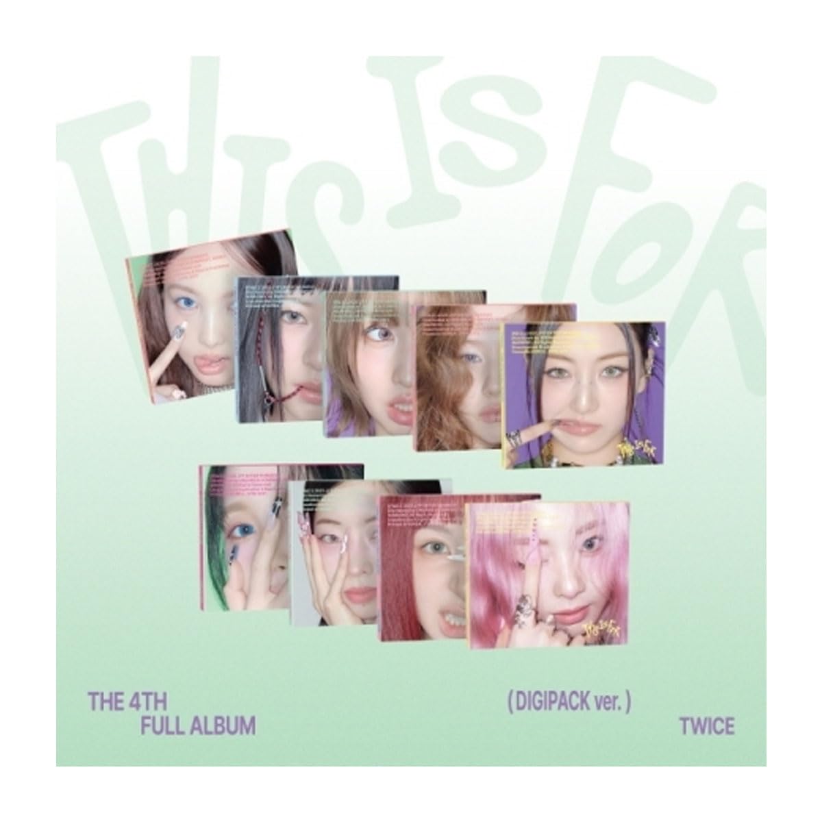 Juego de 4º álbum completo (versión DIGIPACK)