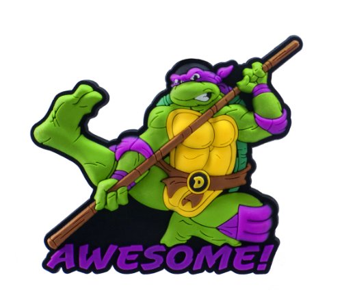 Nickelodeon Donatello Soft Touch en PVC Aimant Cover