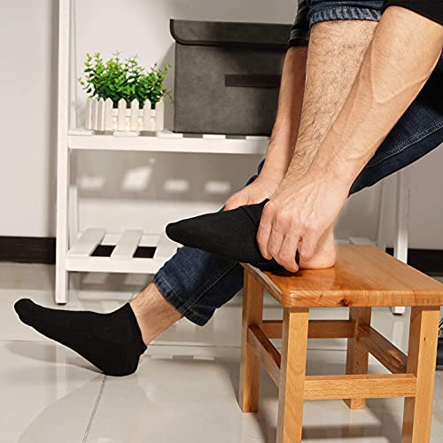 GymBrave Ankle Athletic Running Socks Thin Low Cut Compression Sports Socks for Men and Women(6 Pairs)4