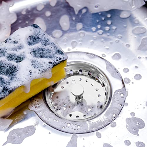 Colador para fregadero de cocina 4 piezas acero inoxidable miniatura 6