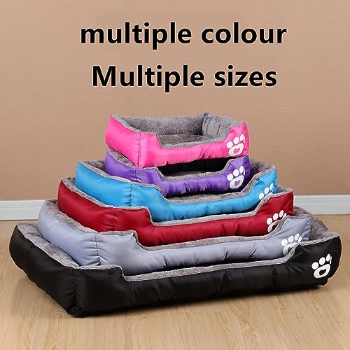 ZEEXIPDR Dog Bed Cat Bed Pet Bed Suitable for small and medium-sized pet sofa bed,dog bed made of soft lambswool and PP cotton provides a sleeping environment for dogs,washable dog sofa - Image 4