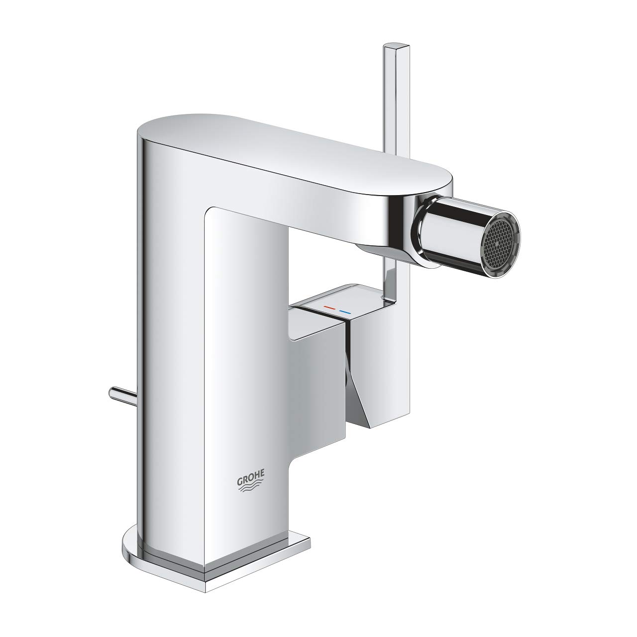 Jednouchwytowa bateria bidetowa GROHE Plus, DN 15, z odp?ywem pop-up, Kolor: Chrom - 33241003