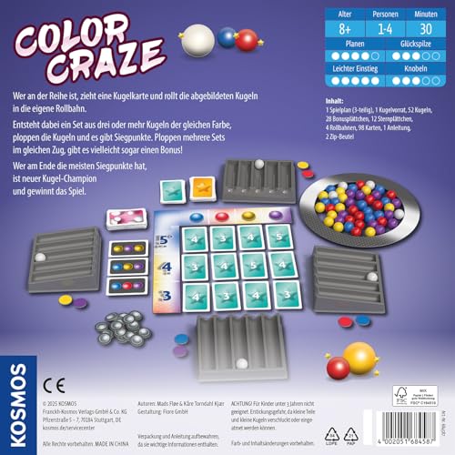Kosmos Color Craze Allemand 1 4 Joueur - vue 3
