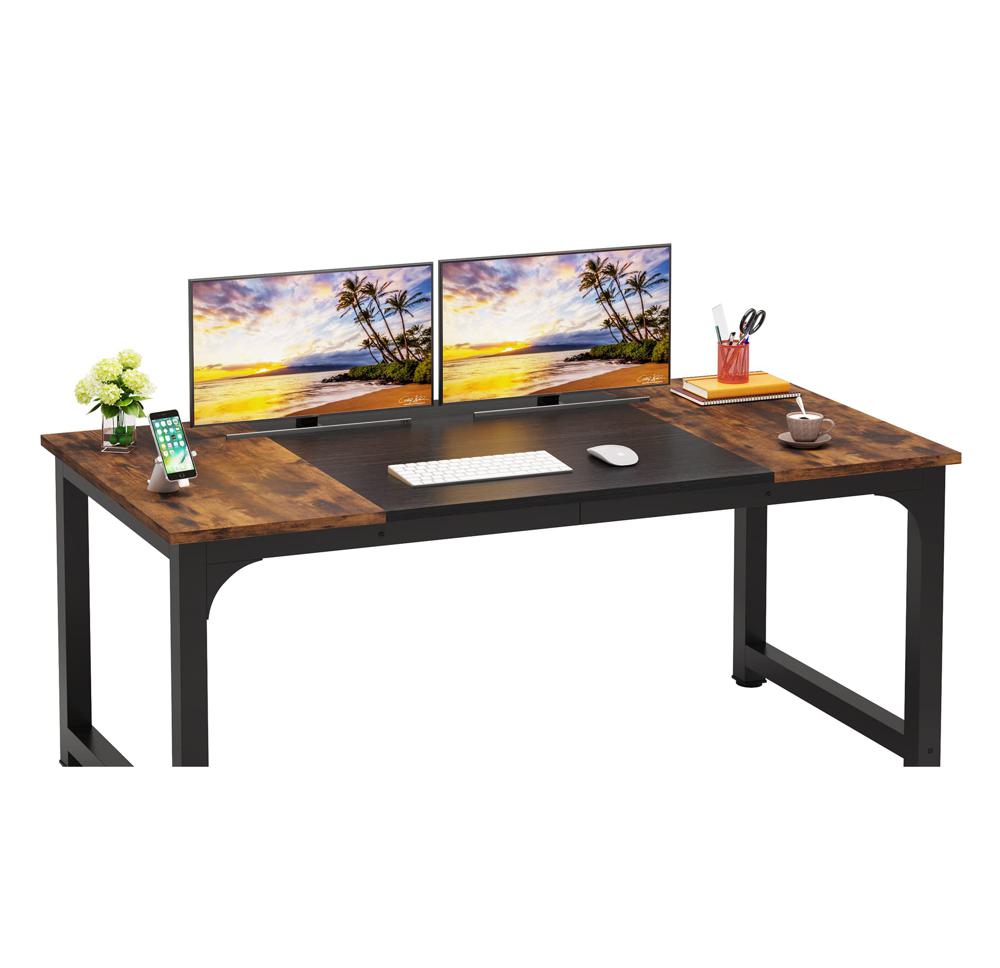 Amazon.com: LITTLE TREE 63 Inch Large Executive Computer Office
