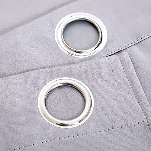 Popuid Textured Grommet Top Blackout Curtain Valance Window Solid Thermal Insulated Treatment Valance For Living Room, Bedroom, Farmhouse 52Wx18H (Dark Grey) #TOP5