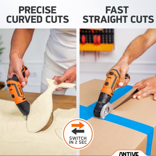 Antive 2-in-1 Electric Cardboard Cutter