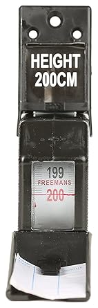 MedUp 2m/200CM Roll Ruler Wall Mounted Growth Stature Meter Height Tall Measure Measuring Tape (not feet/inches)