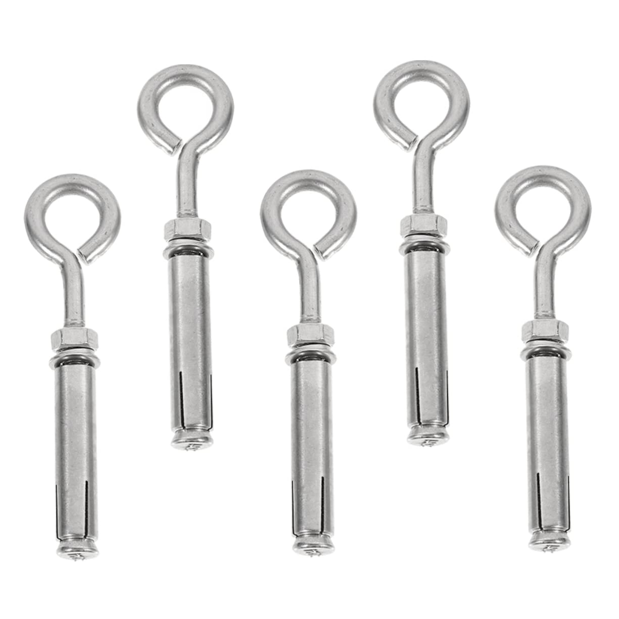 SOLUSTRE 5pcs Manhole Cover Screws Concrete Anchor Expansion Bolts Easy Installation Elegant Appearance