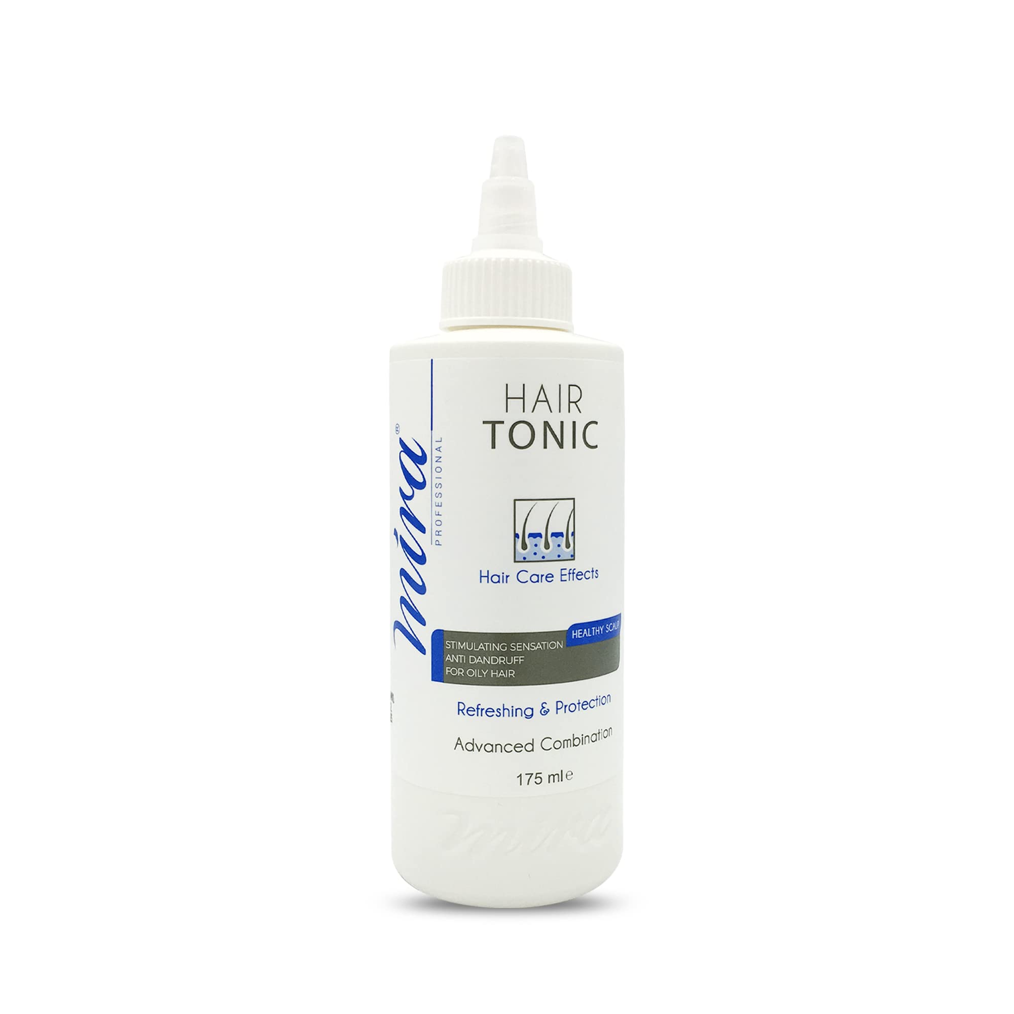 Mira Hair Tonic 175ml anti dandruff for oily hair | with Menthol & Camphor | Refreshing Scalp Treatment & Dandruff Control