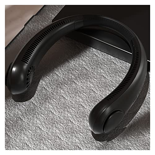 Fan Draagbare Mini-hals Ventilator Draagbare Blaiseloze ventilator USB Oplaadbare Leafless Hanging Fans Air Cooler… - Image 4