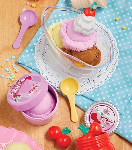 Little Tikes Creative Chefs Ice Cream Kit with Make-It Mix Play Sand, 20 Accessories, Realistic Pretend Play Set, Boys, Girls, Ages 3+ - image 9