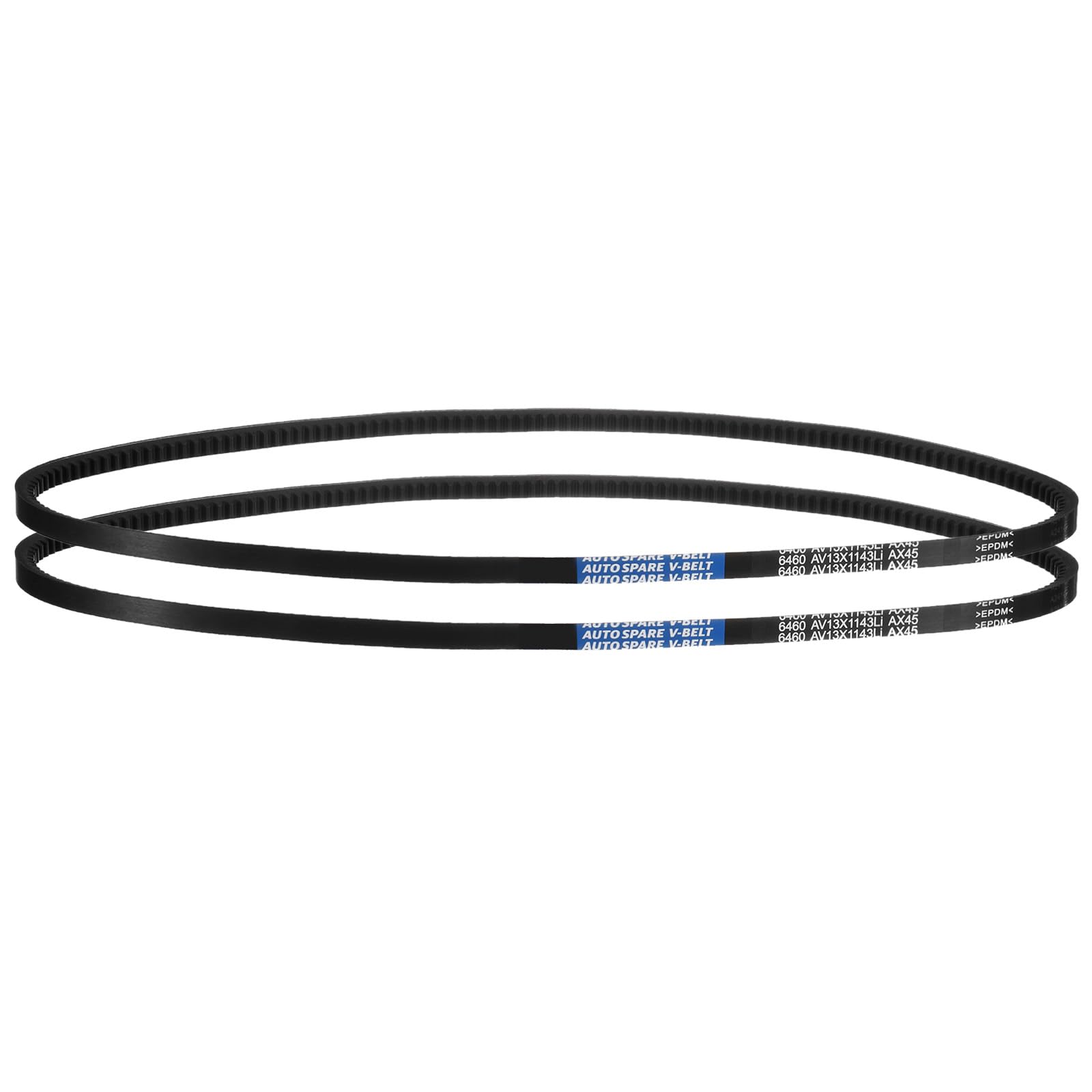 AX50 Belt, Raw Edge Cogged Industrial Rubber EPDM V-Belt, Pack of 2 — Amazon image 9