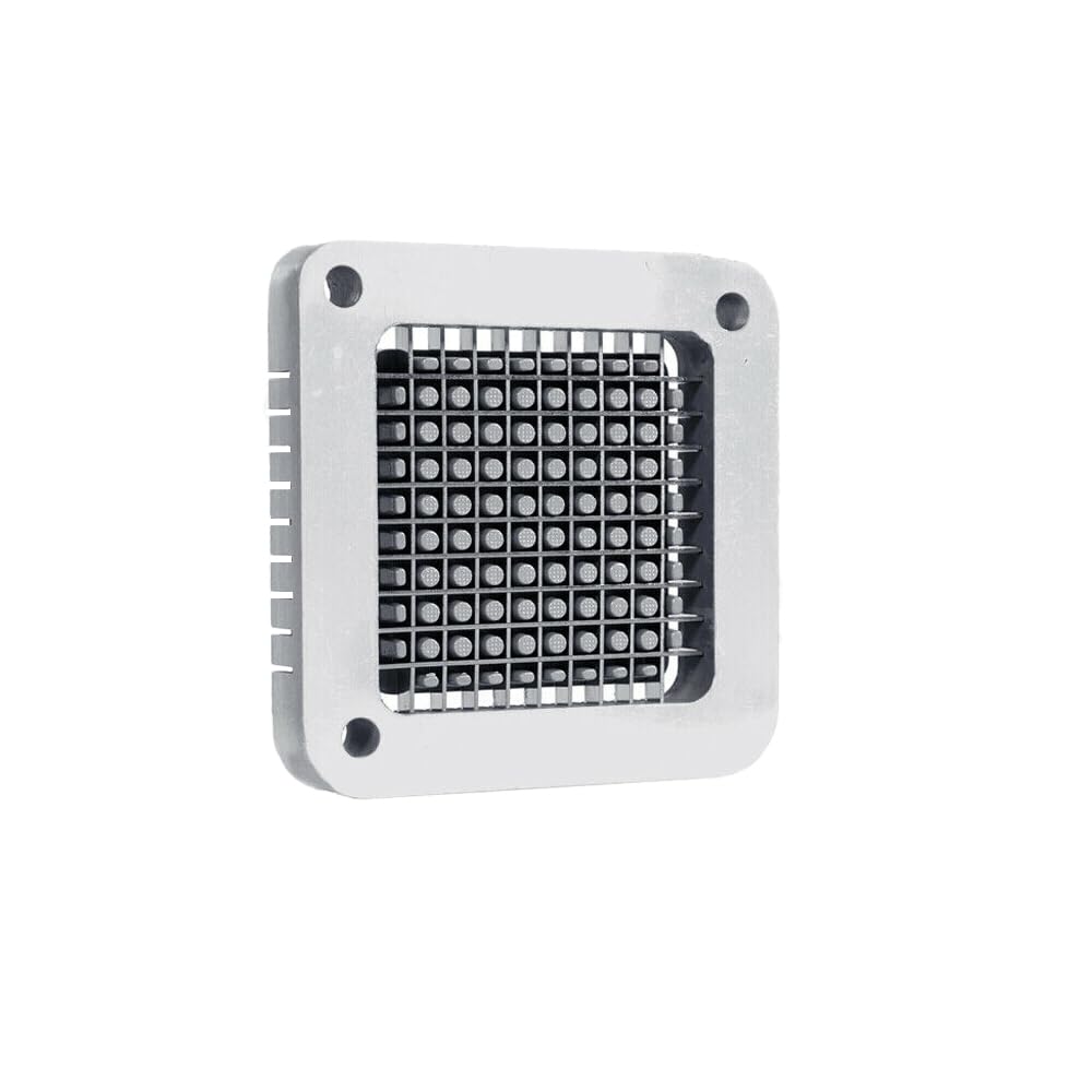 WYZworks Replacement 3-Hole 1/4" Blade Assembly and Pusher Block for Commercial French Fry Cutter