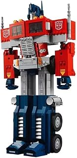 FestiKit- Optimus Prime 10302 Transformtion Figure Set, Collectible Transforming 2-in-1 Robot Lego Creative Variety Series 10302 Transformation Optimus Prime boys and girls assembled building blocks F