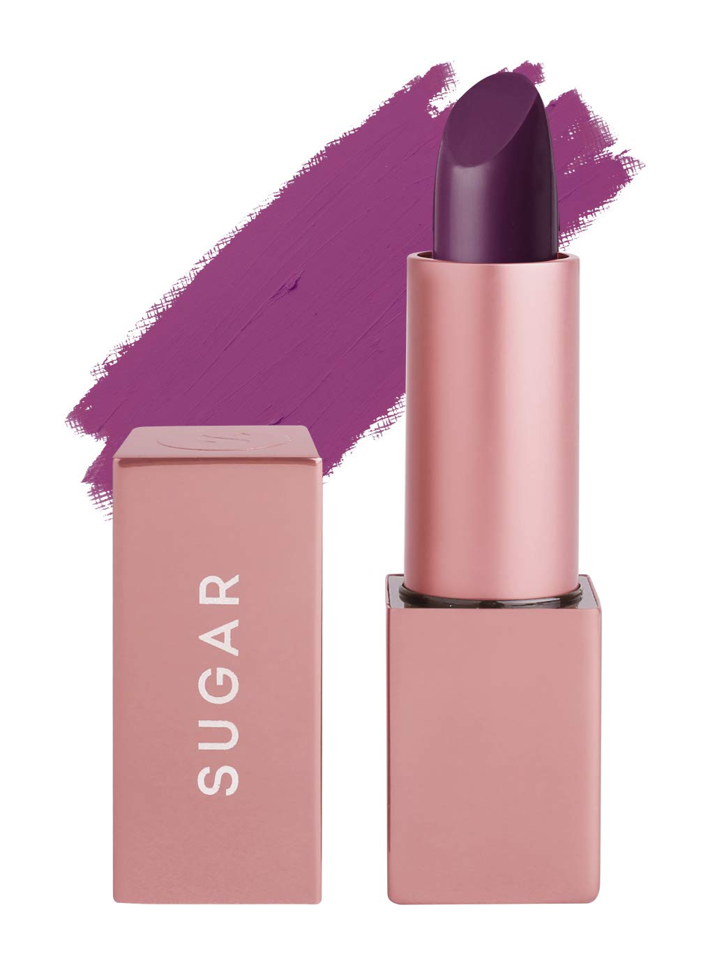 SUGAR CosmeticsMettle Matte Lipstick, Superior Pigmentation, Ultra-Light Smooth Silky Lips - 09 Aphrodite (Berry Pink)