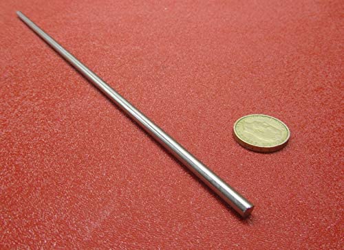 17-4 PH Stainless Steel Hardened Shaft .218" Diameter x 12" Long 1 pc