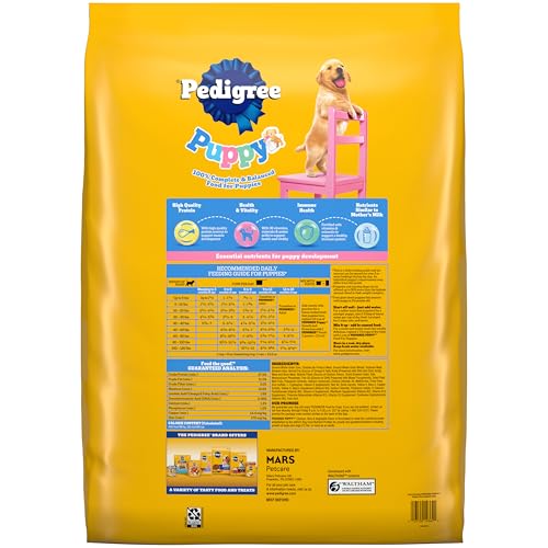 Pedigree-Puppy-Growth-Protection-Dry-Dog-Food-Chicken-Vegetable-Flavor-30-lb-Bag - Cucciolini Doodles   Pedigree-Puppy-Growth-Protection-Dry-Dog-Food-Chicken-Vegetable-Flavor-30-lb-Bag