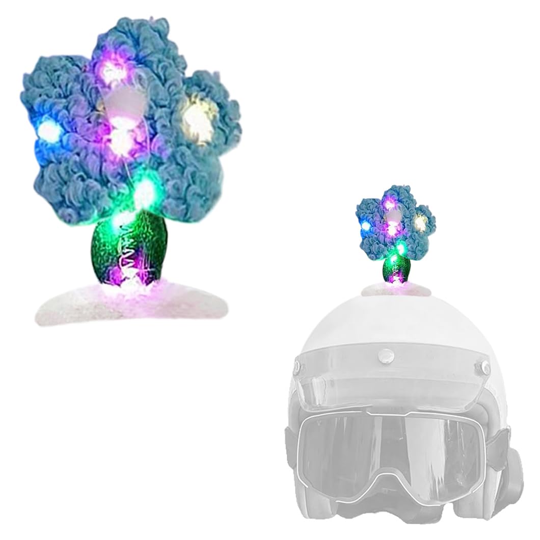 Helmet Fins Accessory - 34cm Plush Horns For Ski & Motorcycle Helmets