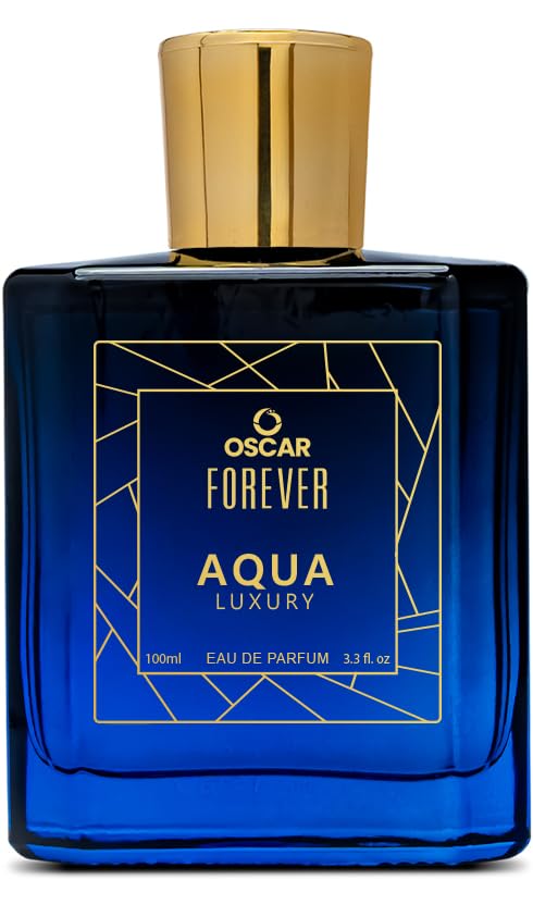 Oscar Forever Aqua Luxury Eau De Parfum Unisex, 100ml | Long Lasting Perfume for Men & Women | Premium Luxury Fragrance Scent | Aromatic Blend of Bergamot, Grapefruit, Woody | Long Lasting Smell-image-4