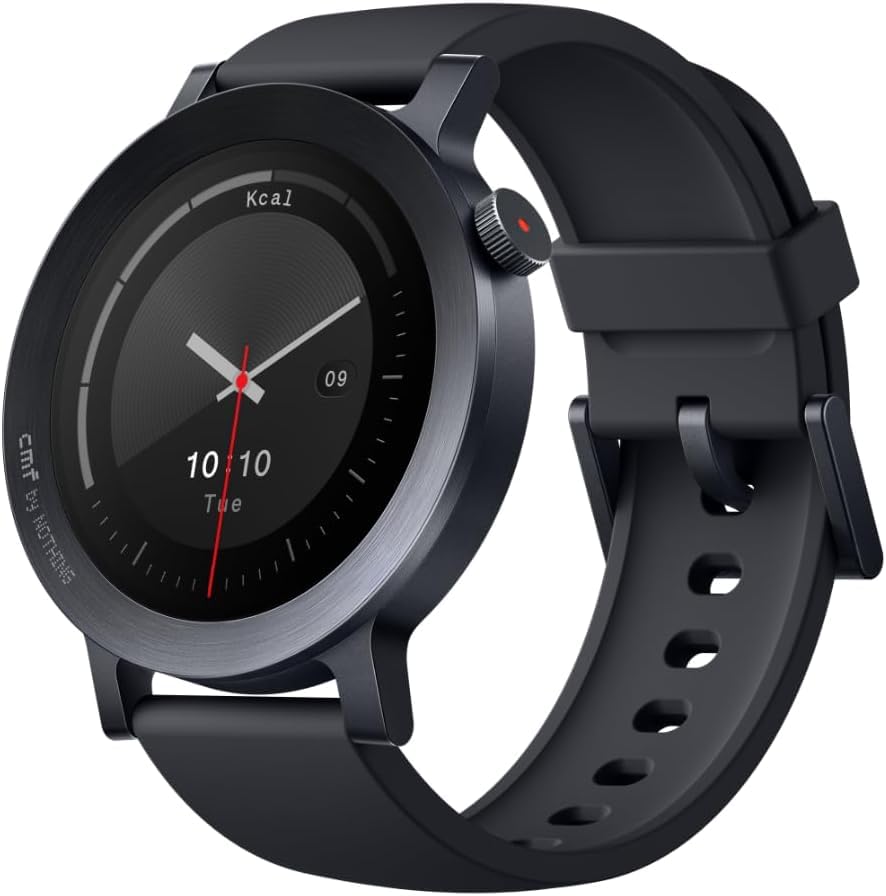 Image of CMF BY Nothing Watch 3 Pro Smart Watch for Men Women, Bluetooth Call AI Energy Score, 1.43 inch Heart Rate Tracking, Sleep Monitor, GPS & 130 Sport Modes, Fitness Tracker for Android iOS, IP68 Dark Grey