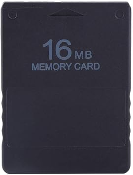 Memory Card, Universal High Speed External Portable Storage for PS2 Gaming Console with Multiple Capacity Options 8M to 256M Black Plastic Compact Design