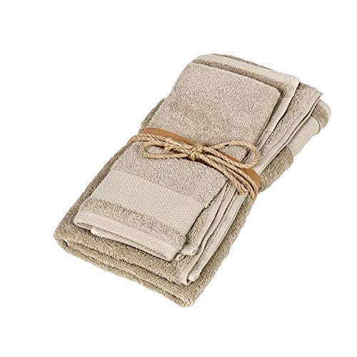 Fazzini Losanghe - Coppia Asciugamani Bagno Viso e...