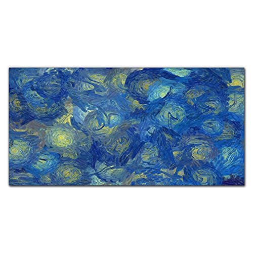 Décoration murale en verre acrylique 100x50cm pour sublimer votre salon