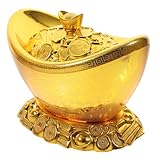 VALICLUD Elegante Candy Box aus Kunstvoll Geschnitztem Ornament Stilvolle Delikatessen aufbewahrung Leichte Dekoration für Wohnzimmer und Hochzeit Symbolisiert Reichtum und Wohlstand