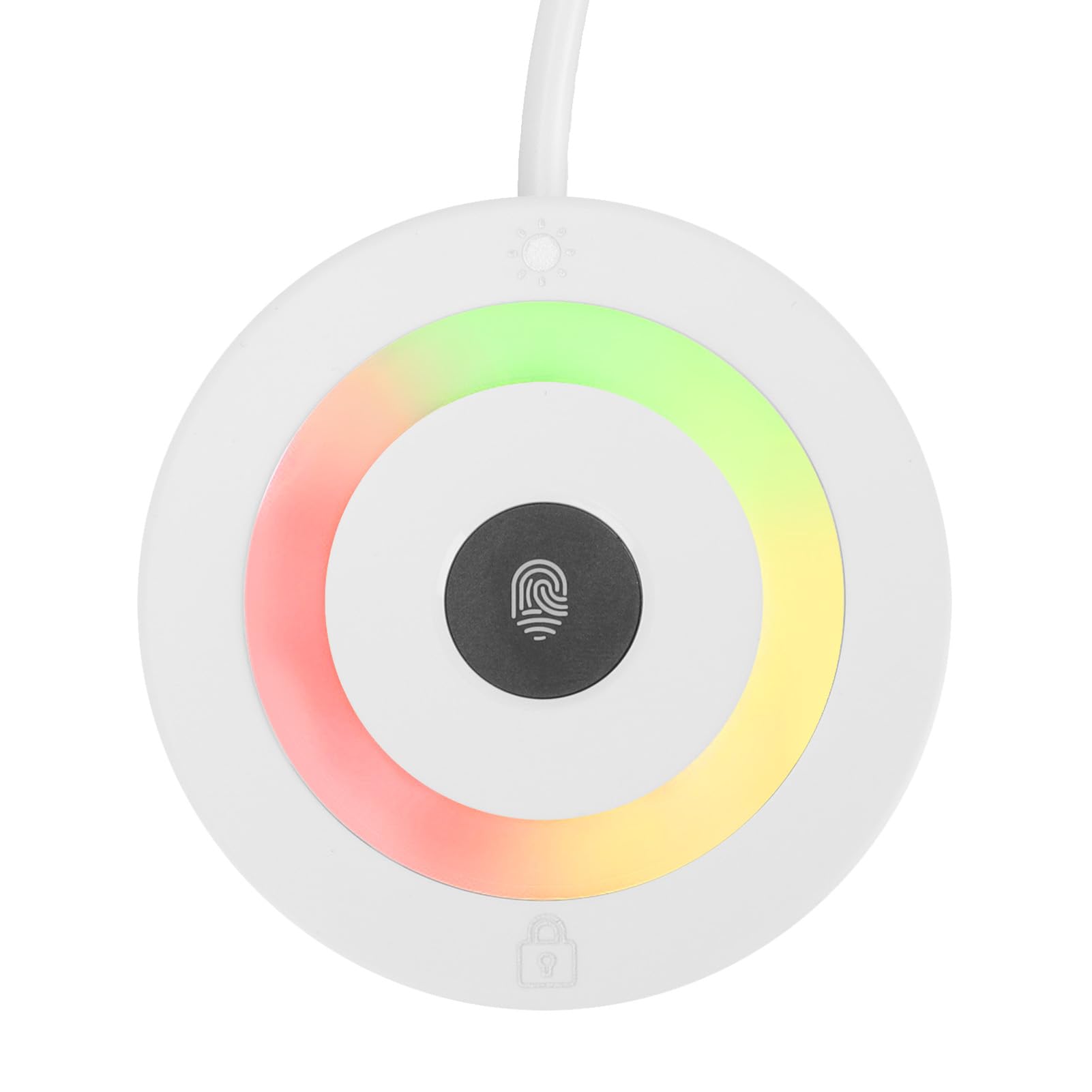 Desktop USB Fingerprint Reader, Biometric Authentication Device with 0.5s Fast Response, Fingerprint Scanner for Laptop Desktop PC