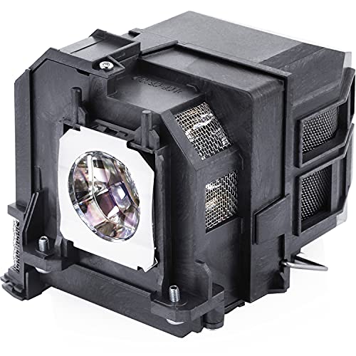 Aimdio Bombilla de lámpara de proyector para EPSON ELPLP80 ELPLP90 ELPLP79 EB 1430Wi EB 580 EB 595Wi EB 585Wi EB 575Wi EB 675Wi EB 675W EB 670 EB 680Wi EB 1420Wi EB 575W EB 585W EB 570