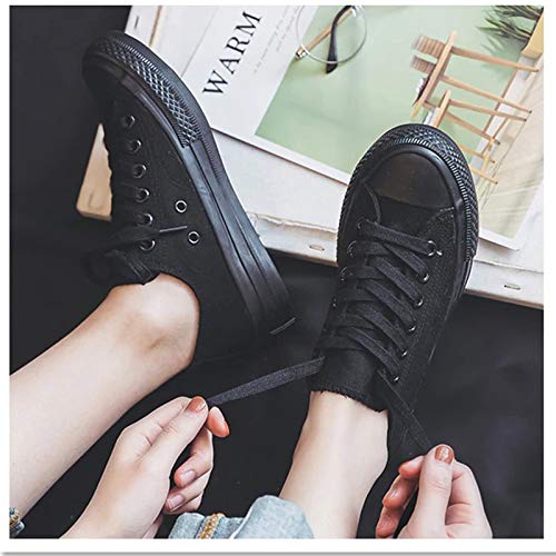 Image of Stylish Trendy Lightweight Canvas Casual Mid Top Sneaker Shoes for Women & Girls