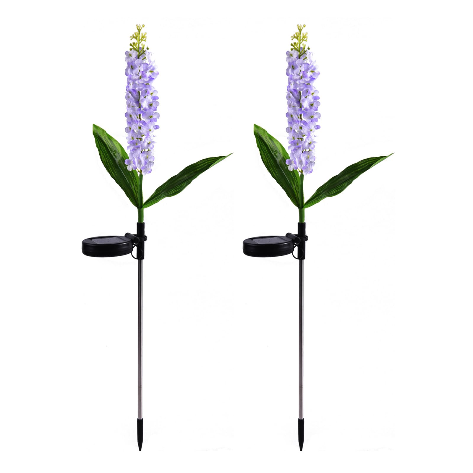 NVOQILIN Solar Flower LED Light Courtyard Decoration Atmospheres Light Elegant Solar Landscape Lighting for Yard and Garden Courtyard Decoration Atmospheres