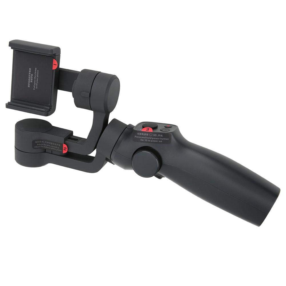 Stabilizator ręczny Yctze, FUNSNAP Capture2 ABS szary czarny inteligentny gimbal 3-osiowy ręczny stabilizator do kamery sportowej