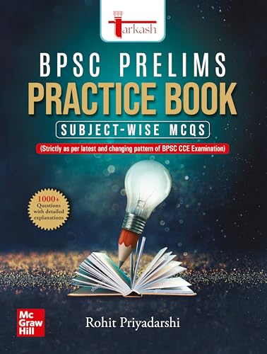 Tarkash BPSC Prelims 2025-26 Practice Book (English Medium) | 100...