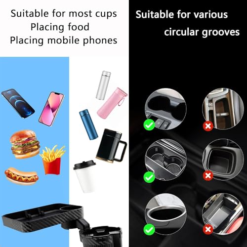 Bandeja portavasos para carro desmontable 2 en 1 miniatura 5