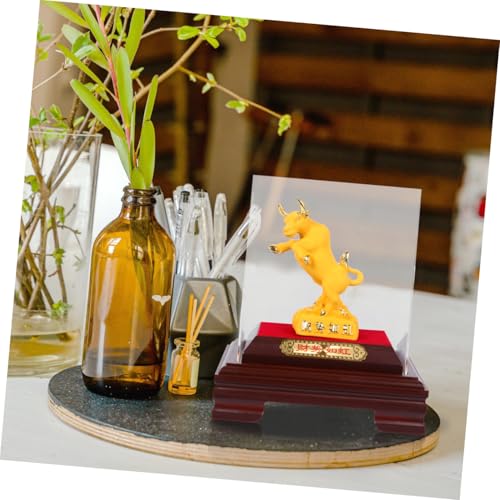 Figurines décoratives en plastique Alipis lot maison table salon